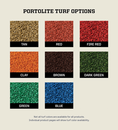 Portolite Throw Down Softball Mat with Spikes