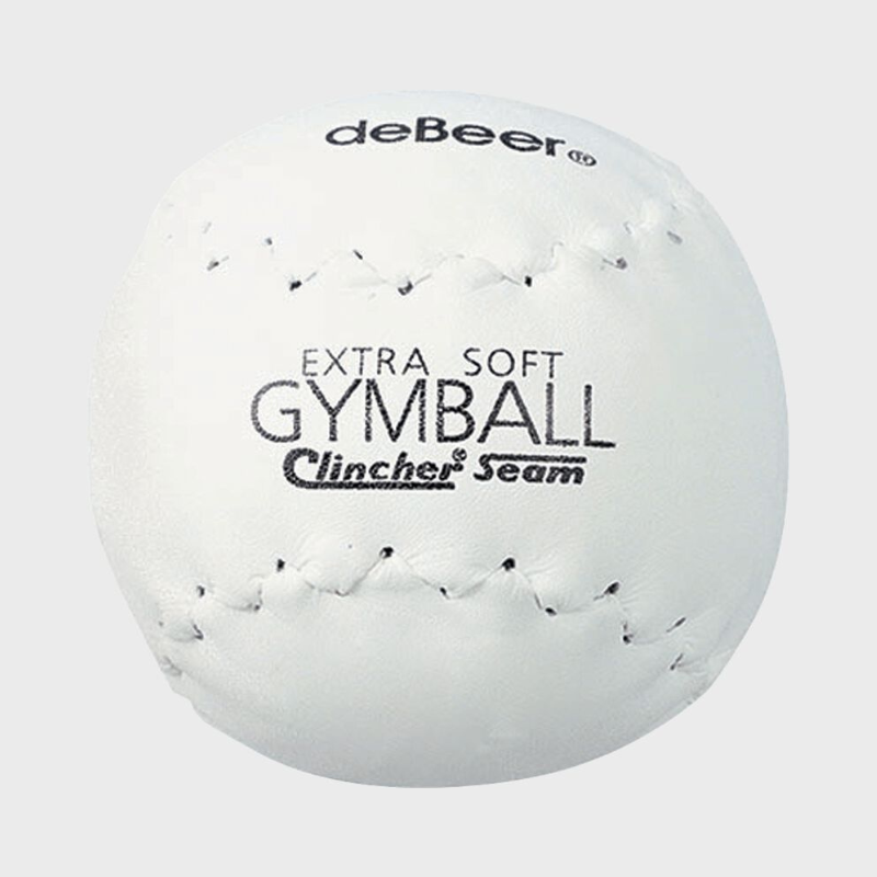Debeer 14-Inch White Softie Gymball Clincher Softball
