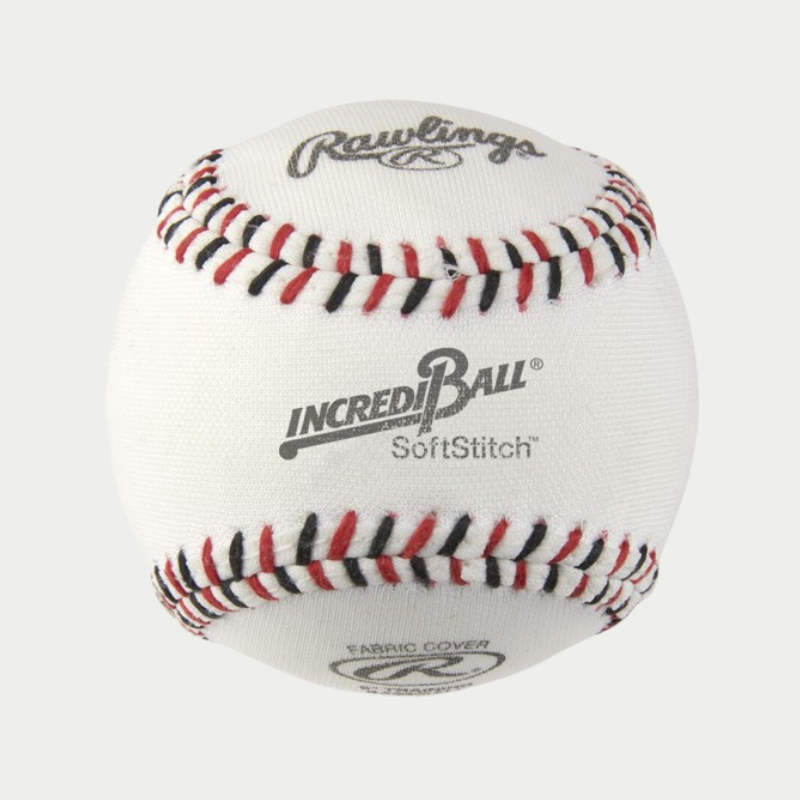 Rawlings RIB9SS Incredi-Ball 9-Inch White Softstitch Baseballs - Dozen