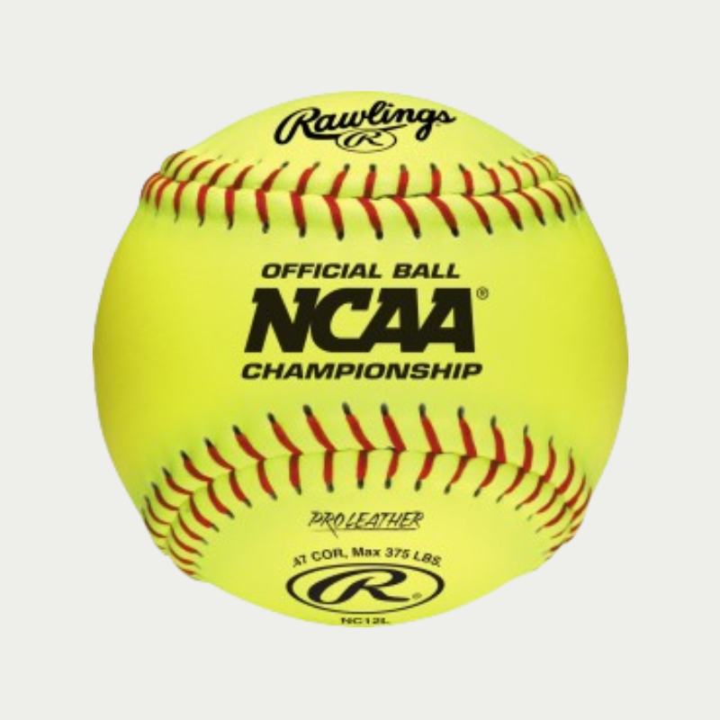 Rawlings NC12L 12-Inch Official NCAA Championship Softball
