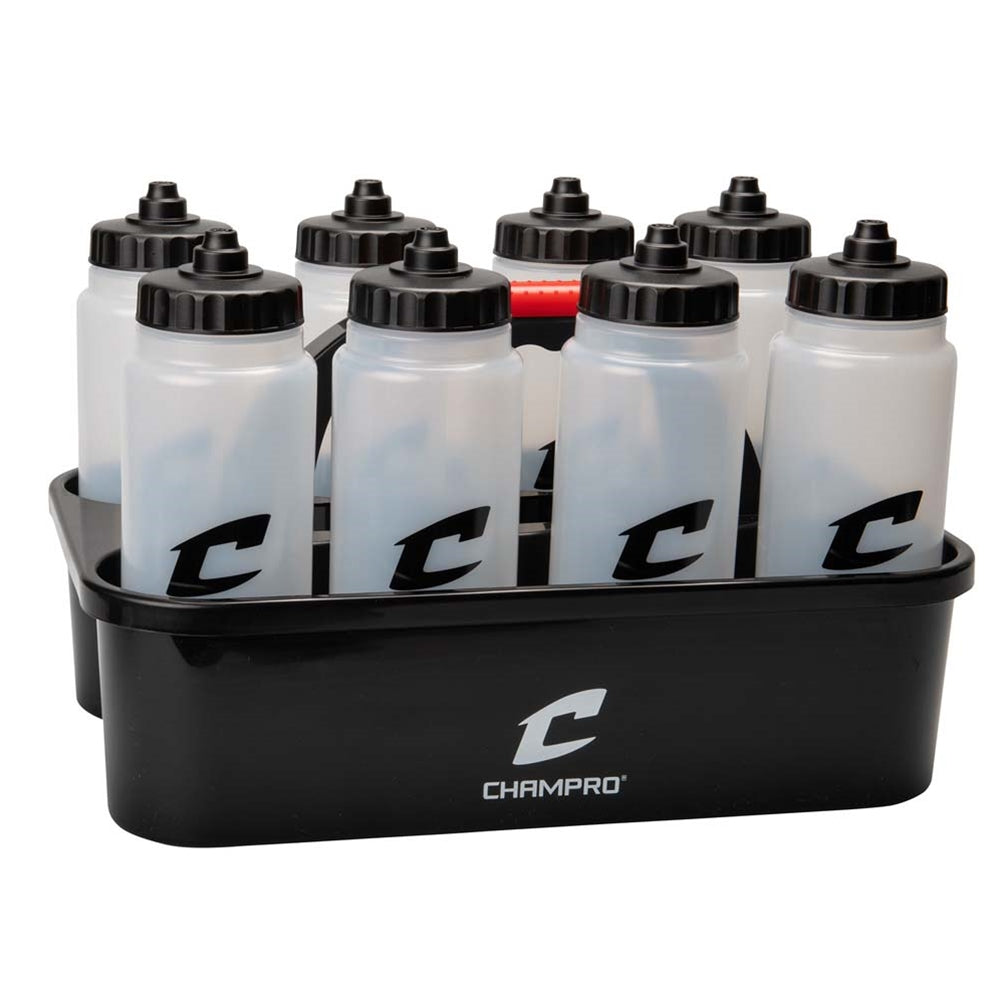 Champro 8-Piece Water Bottle Carrier - Valve