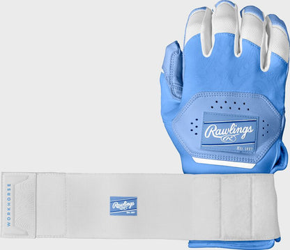 Rawlings Adult Workhorse Compression Strap Baseball Batting Gloves