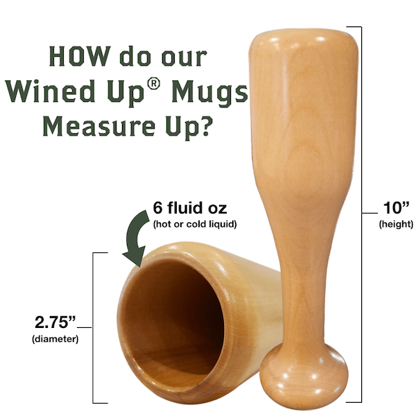 Los Angeles Angels Wined Up® | Baseball Bat Wine Mug