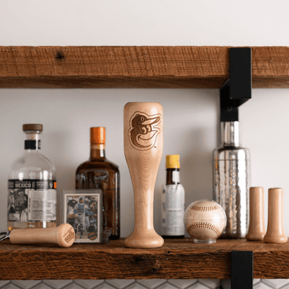 Baltimore Orioles Wined Up® | Baseball Bat Wine Mug