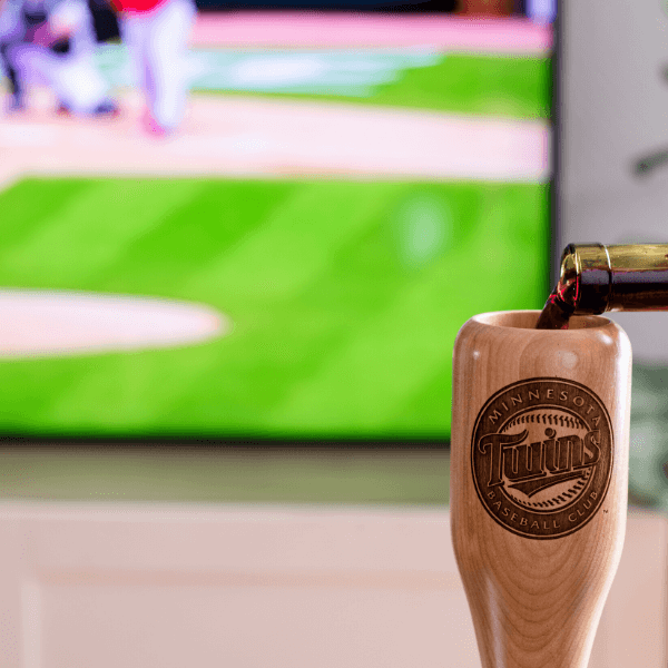 Minnesota Twins Wined Up® | Baseball Bat Wine Mug