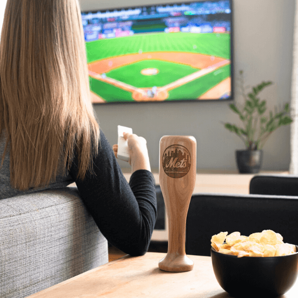 New York Mets Wined Up® | Baseball Bat Wine Mug