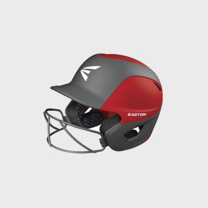 Easton 2-Tone Ghost Matte Fastpitch Batting Helmet With Softball Mask