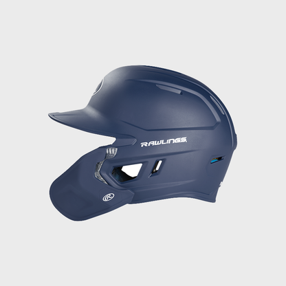 Rawlings Mach Adjust Matte Batting Helmet with Jaw Guard