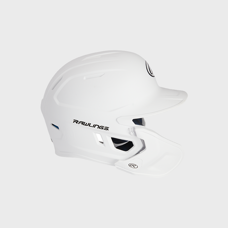 Rawlings Mach Adjust Matte Batting Helmet with Jaw Guard