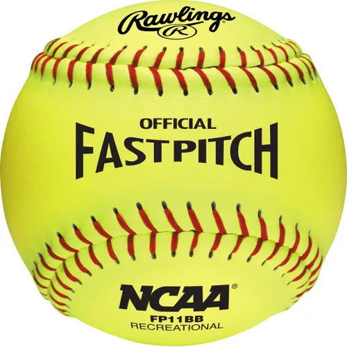 Rawlings FP11BB NCAA Fastpitch 11" Recreational Softballs