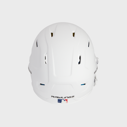 Rawlings Mach Adjust Matte Batting Helmet with Jaw Guard
