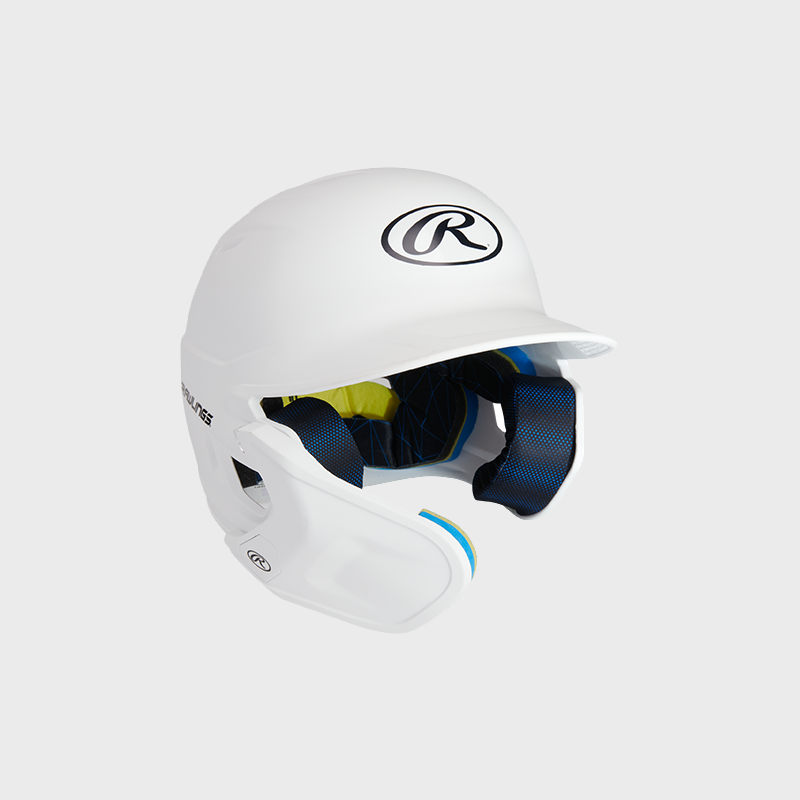 Rawlings Mach Adjust Matte Batting Helmet with Jaw Guard