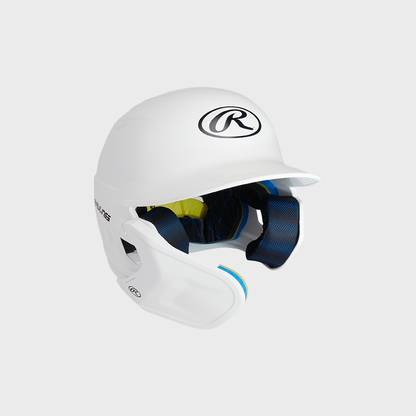 Rawlings Mach Adjust Matte Batting Helmet with Jaw Guard