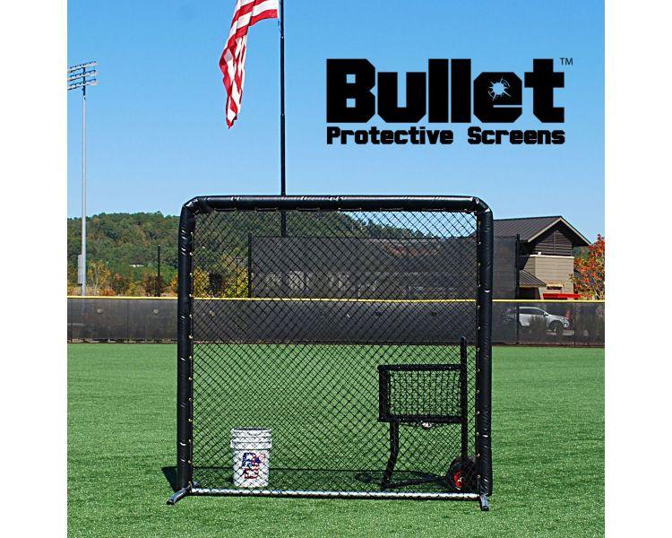 Bullet On-Field Protective Screen 7'H x 7'W