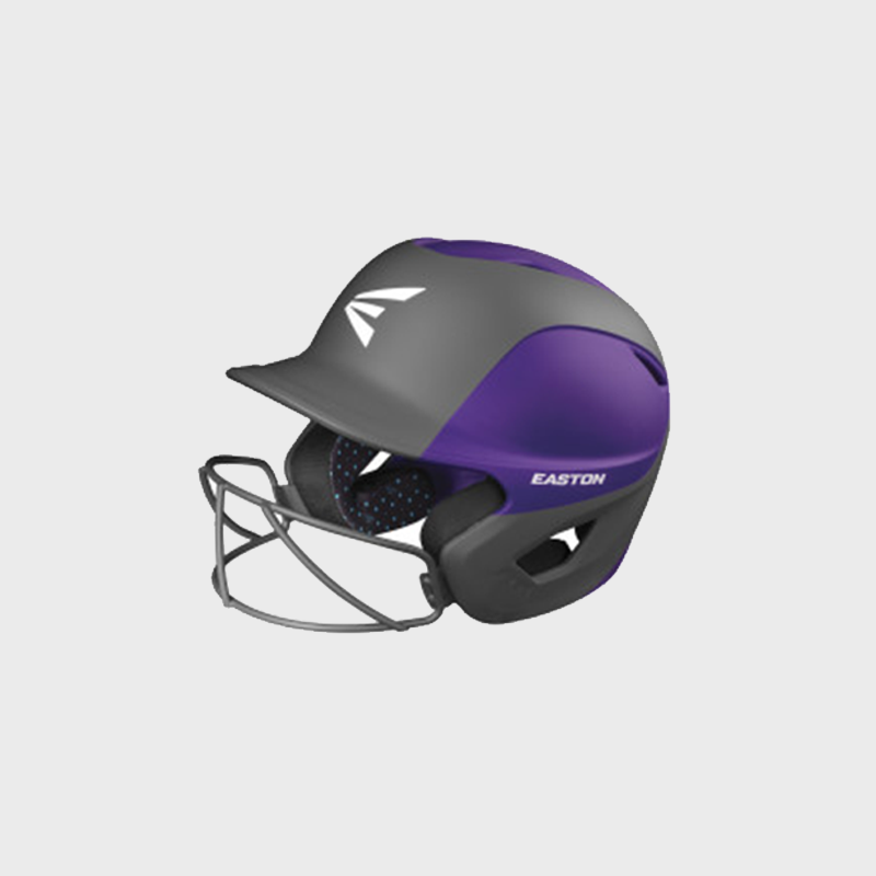 Easton 2-Tone Ghost Matte Fastpitch Batting Helmet With Softball Mask