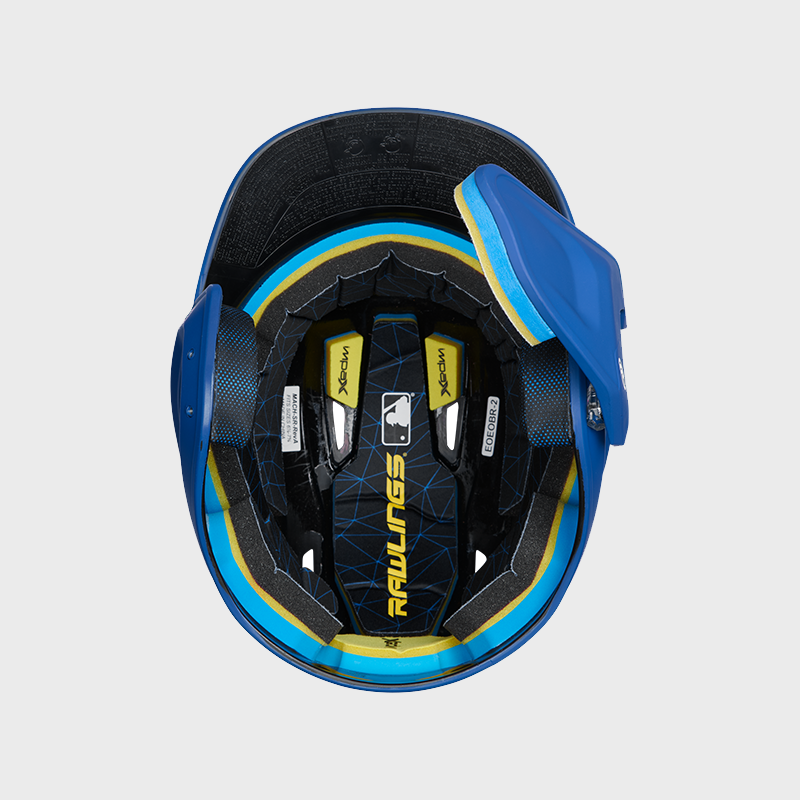 Rawlings Mach Adjust Matte Batting Helmet with Jaw Guard