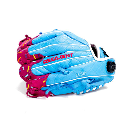 Youth Ball Glove - Ice Cream (Cotton Candy Blue and Pink)